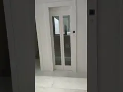 Компактный небольшой лифт комнаты машины, небольшой подъем 1.0m/S пассажира video