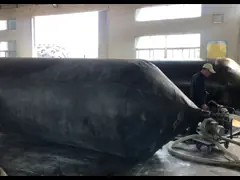 Docking Marine Upgrading Ship Launching Airbags For Caisson Lifting