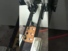 печь паять Reflow горячего воздуха 1500mm/min 26KW для собрания СИД video