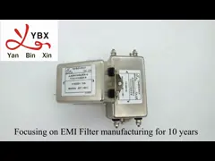 Yanbixin 6A 120 250VAC Single Phase RFI Filter , EMC Noise Filter For Military