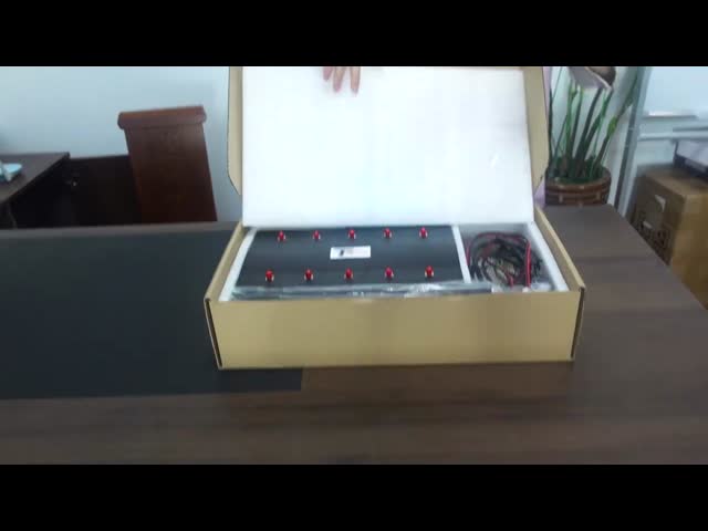 Подгонянный Jammer сигнала канала радио 10 Uhf Vhf Wifi частоты анти--RCIED мобильный для обоза VIP видео