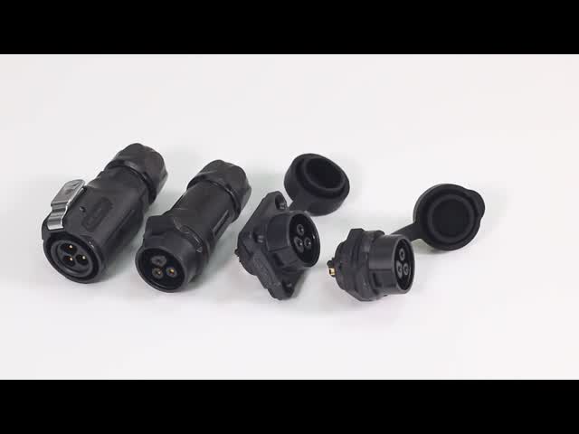 Запирать на задвижку соединитель PBT замка CNLINKO M16 водоустойчивый круговой для света потока СИД видео