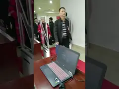 Ворота посещаемости фиксированного читателя ворот барьера свободного RFID автоматические высокочастотные video