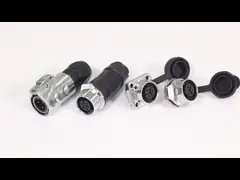 8 соединитель металла водостойкого соединителя Пин М12 круговой для контрольной лампы СИД video