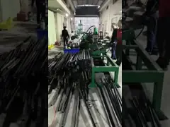 Разделение устанавливает утес 4mm Rollformers анкера с частью кольца формируя и сваривая video