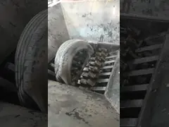 11 - шредер металлолома силы 37КВ над предохранением от нагрузки с сильной задавливая емкостью video