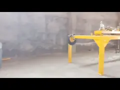 China 0.4-0.8mm Thickness Color Aluminum Half Round Gutter Roll Forming Machine supplier