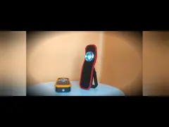 Высокий УДАР люмена привел свет работы мастера перезаряжаемые 2.5-3 часа продолжительного по времени video