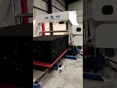 8.92 кВт номинальной мощности горизонтальная пенорежущая машина для производства пенопласта video