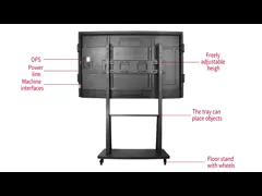 Экран касания Intel 50 дюймов i3 уча Signage цифров взаимодействующему Whiteboard video