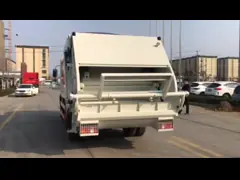 Погань 16m3 18m3 собрания ящика хлама тележки compactor отброса Sinotruk Howo 6x4 мобильная video