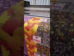 одна печатная машина ткани шага цифровая машина фиксирования 3,2 принтеров флагов метра video