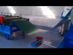 19mm Height 762 mm Width Corrugated Sheet Roll Forming Machine 1250mm Coil