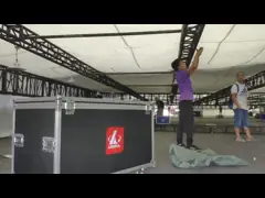 Ферменная конструкция этапа алюминиевая квадратная стоит система для шатра с сертификатом КЭ, Ниор video