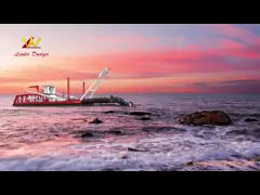 Оборудование земснаряда всасывания резца озера драгируя сила дизеля 22 до 20 дюймов video