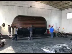 Низкая пена силы зачаливания заполнила обвайзеры/морской резиновый цвет черноты обвайзеров 50Кпа video