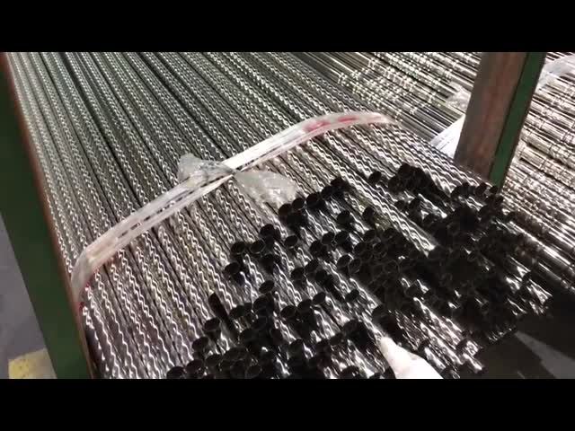 Satinless Steel  Embossed Pipe Cold Rolled Welded Tube Steel Profile Inox