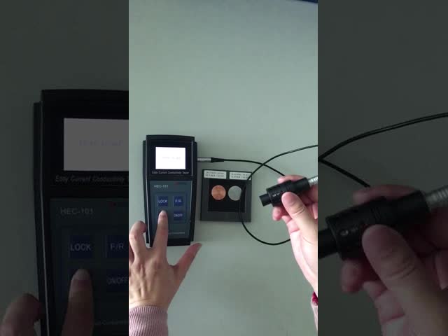 高精度の渦電流の試験装置のデジタル渦電流の伝導性のメートル