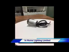 утопленный 3В свет СИД света ИП67 Ингроунд подземный для светов подъездной дороги белизны сада video