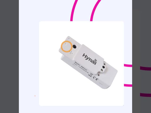 Датчик движения ETL 25mA Входный ток IP20 для трехпрочных светильников видео