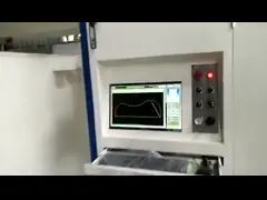 Прецизное всасывающее устройство Пена резатель 1650 мм длина лезвия ПЛК управляемая горизонтальная режущая машина video