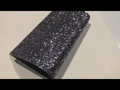 Faux яркого блеска обоев 50m/Roll ткань огнеупорного кожаная video