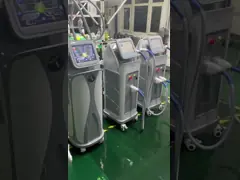 Nd Yag 808nm Diode Laser Hair Removal Machine 1 - 10Hz Frequency 10 - 300ms Pulse Width