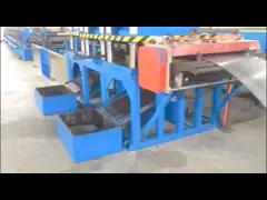 Fast Cable Tray Roll Forming Machine Automatic Change Size 100 Mm - 600 Mm Width 80 Ton Hydraulic Punching System