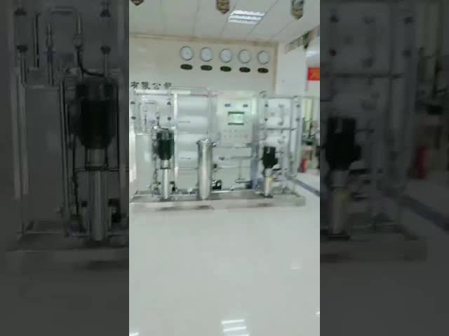 Ултрапуре система РО воды 3000ЛПХ для диализа/мойки/картины/косметики видео
