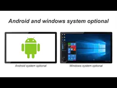 Signage LCD цифров экрана касания держателя стены 10ms Wifi крытый рекламируя дисплей video
