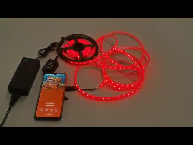 СИД гибкого трубопровода обнажает тип наборов и источник света RGB 5050 СИД SMD видео