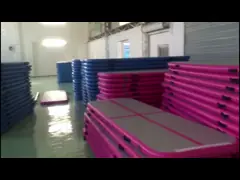 Estera que cae de la pista de aire de Squre