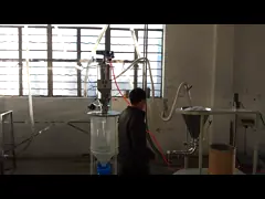 Насос диафрагмы порошка & воды пневматический для химического завода video