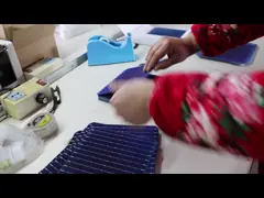 фотогальванические элементы кремния тонкого фильма 5W 6V кристаллические для заряжателя батареи video