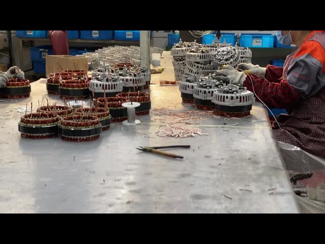 Мотор S95-41 8PK PK390050 альтернатора DR269 DH220-5 DH265 70A электрический видео