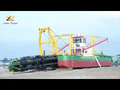 24 гидравлической системы земснаряда всасывания резца эффективности дюйма высотой с для драгировать песка video