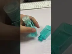 Косметическая пластиковая бутылка 20 мл Трапециевидная пластиковая бутылка для шампуня для детей video