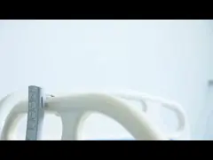 Кровати больницы функции высоты регулируемые 3 электрических с усовиком алюминиевого сплава (ALS-E307) video