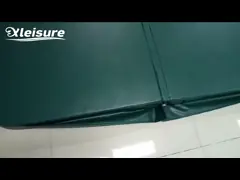 Гибко спа джакузи покрывает крышки джакузи джакузи с ключевой аттестацией СГС замка video