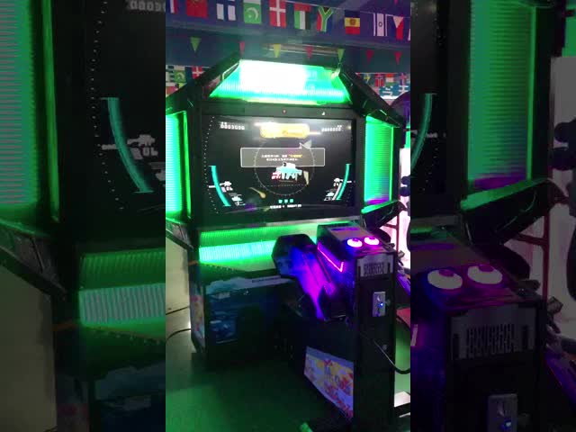 110v射撃のアーケード機械2プレーヤーの古典的な射手のゲーム
