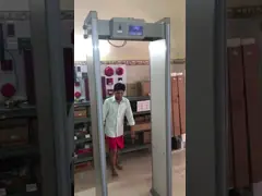 18/24 прогулок металлоискателя дверной рамы зон через ворота противоинтерференционные с экраном LCD 7 дюймов video