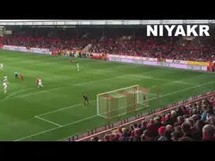 MBI5124 P5 P6 P8 P10 привело знамя дисплея для футбольного стадиона video