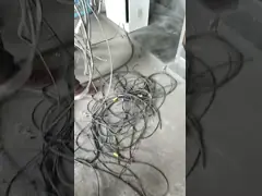 Деятельность автоматического веса машины 1800кг гранулятора медного кабеля легкая video