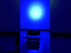 Света этапа СИД In1 водоустойчивые DJ 72CH 400W RGB 3 video