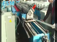 Automatic Punching C Z Purlin Roll Forming Machine , 1.0-3.0mm Thickness