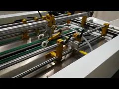 Малошумная бумажная коробка еды делая машину сильно чувствительный для коробки украшений video