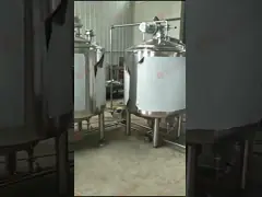 Приправленное машинное оборудование молочной продукции машины обработки парного молока/молокозавода video