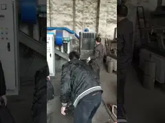 медная проволока утиля 380В повторно используя представление высокой урожайности машины надежное video