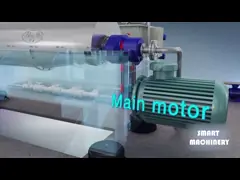 предохранение от Indsutrial Peeler вибрации 165L центрифугует с экраном касания video