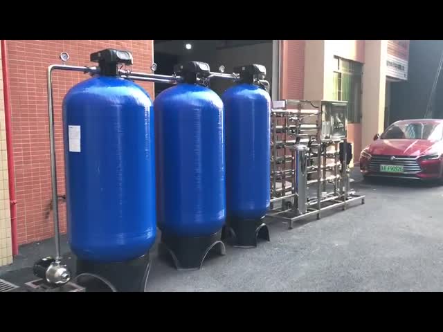 Пре фильтр с РО выпивая систему водоочистки РО с электронной системой управления видео